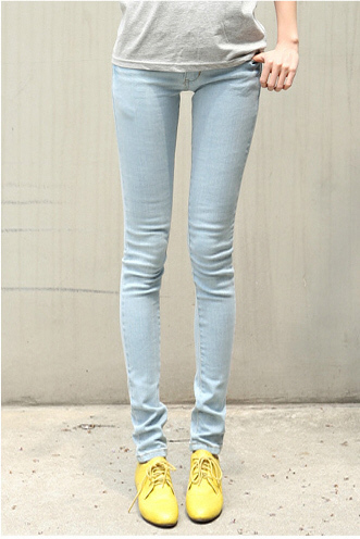 2012 spring and autumn tight skinny pants pencil pants jeans female casual pants