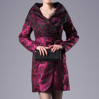 2012 spring and autumn trench women's elegant trench ultralarge trench