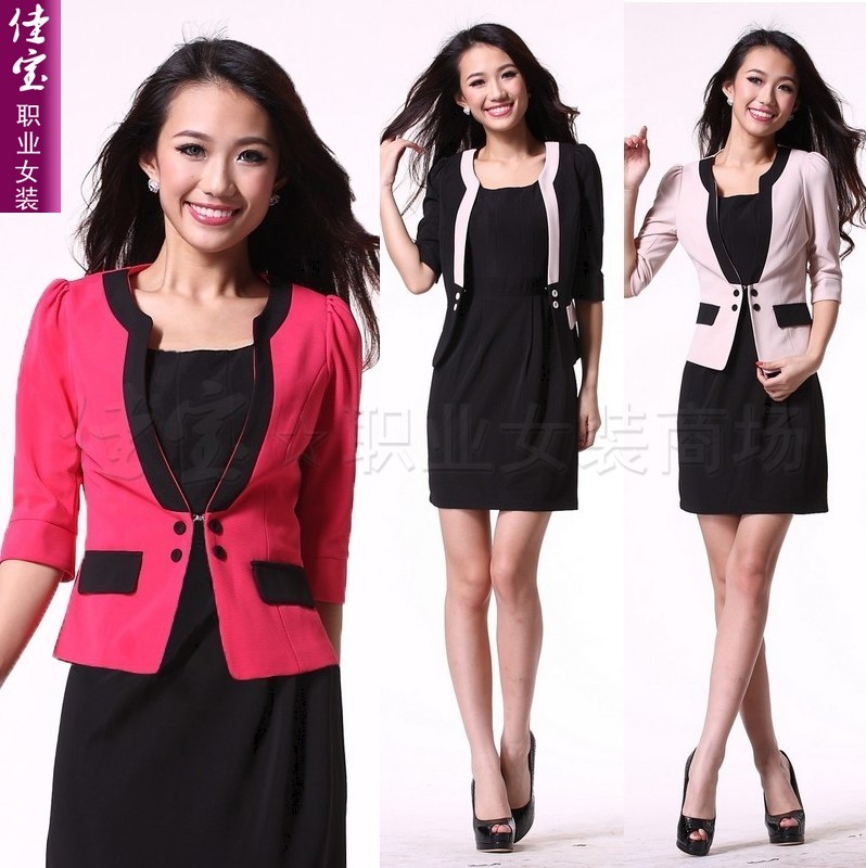 2012 spring and summer 8020 half sleeve set skirt beauty work wear skirt suit jacket