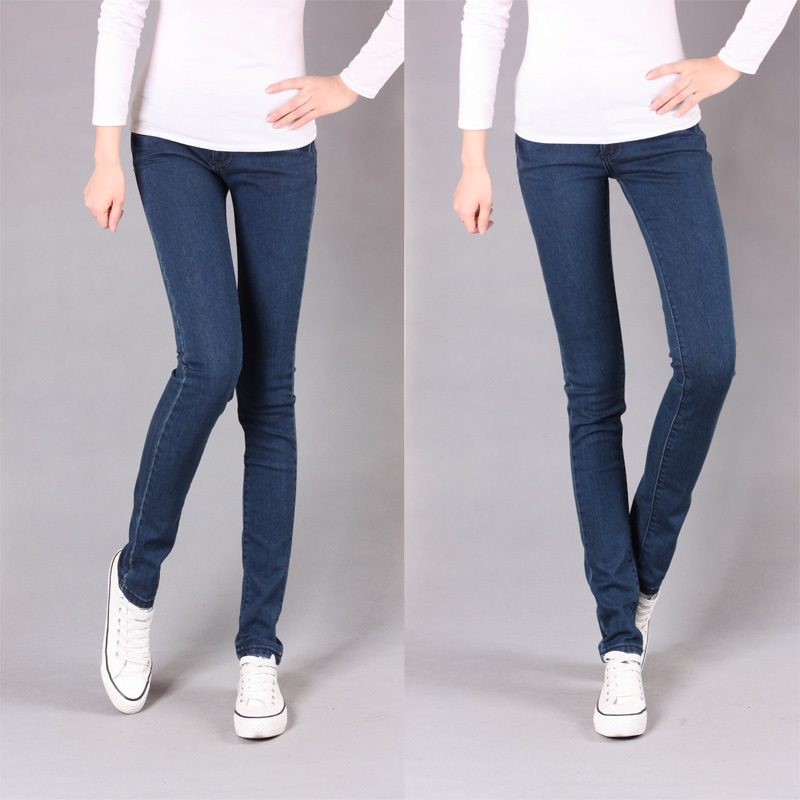 2012 spring and summer elastic skinny pants jeans tapered pants pencil pants women's long trousers 1257 NCMPGNN