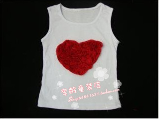 2012 spring and summer girls clothing - neon shine basic long design tank child female child vest