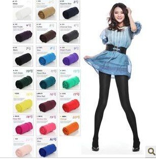 2012 spring autumn candy color sexy women stockings silk socks fashion stockings ladies pantyhose sexy lingerie