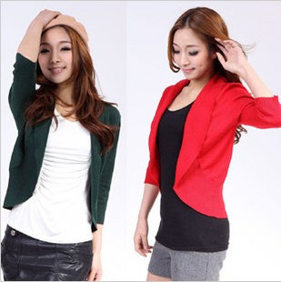 2012 spring gentlewomen elegant cape outerwear sweater cardigan shrug short jacket