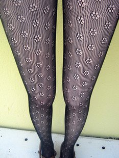 2012 Spring Snow Stocking tights Old Black Fishnet Pantyhose