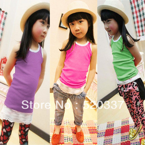 2012 summer baby clothes for girls dress , clothes for children , tanks & Camisoles