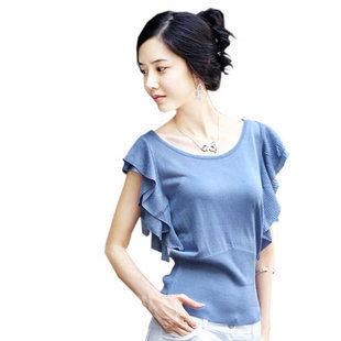 2012 summer batwing sleeve big o-neck sweater