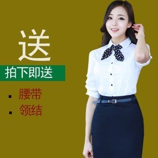 2012 summer fashion work wear women's set formal work wear ol work wear set dress