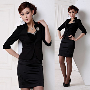 2012 summer formal ol work wear clothing set dresses fashion blazer