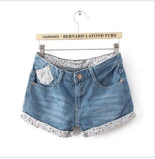 2012 summer new florals shorts with hole