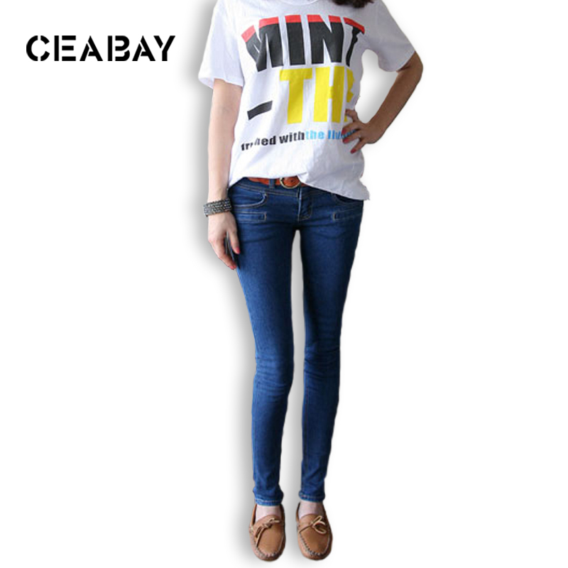 2012 summer slim skinny pencil pants tight jeans pants female