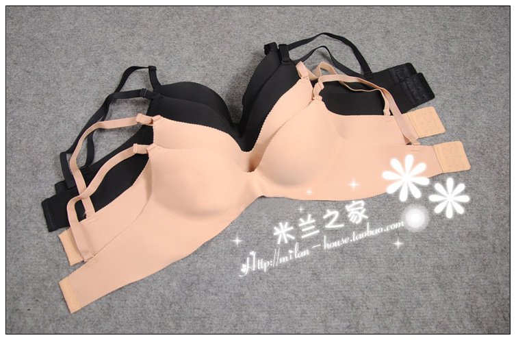 2012 summer underwear seamless push up seamless glossy bra free shipping