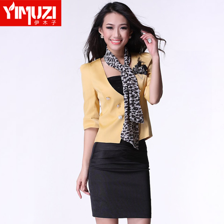 2012 summer work wear women's skirt set casual female fashion work wear 880