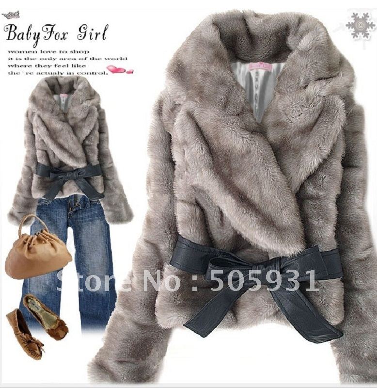 2012 super soft faux outerwear short design women fur coat , free shipping wholesale, 1 pc 1 lot