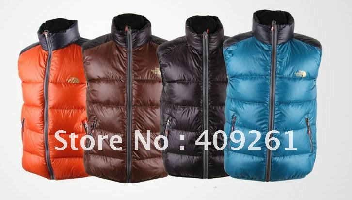 2012. The new model.  original Top quality outdoor man or woman 90%duck down vest