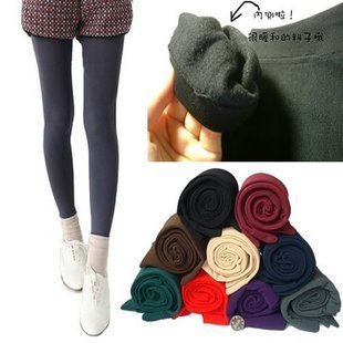 2012 thermal legging autumn and winter loop pile pantyhose thickening female fashionable tights