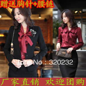 2012 uniforms ol professional set spring and autumn clothing suit skirt formal fashion work wear