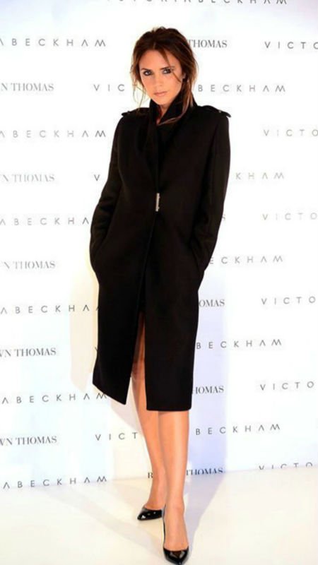 2012 victoria same style autumn & winter fashion ladies' knee length long warm woolen trench coat overcoat VC001