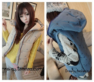 2012 winter comfortable anchor thermal bread vest w336