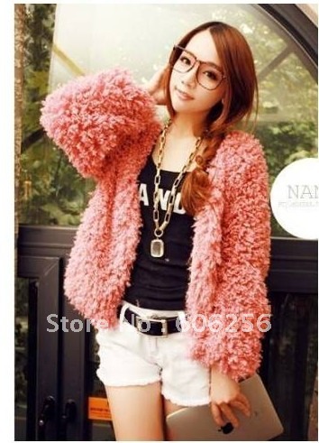 2012 winter fashion faux fur clothing ,artificial berber fleece outerwear,fashion jacket