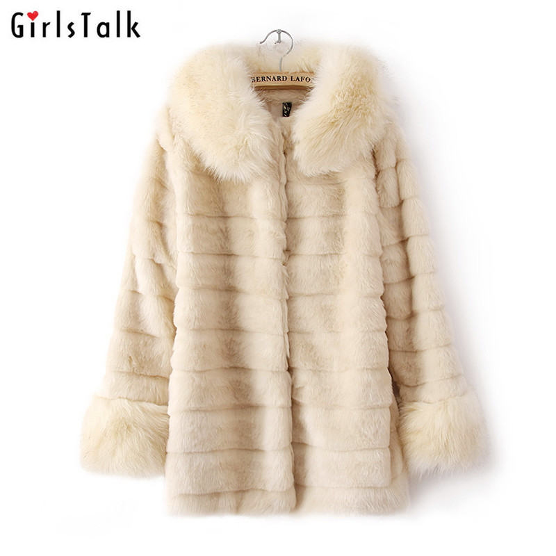 2012 winter faux medium-long outerwear large fur collar women's the disassemblability fur collar