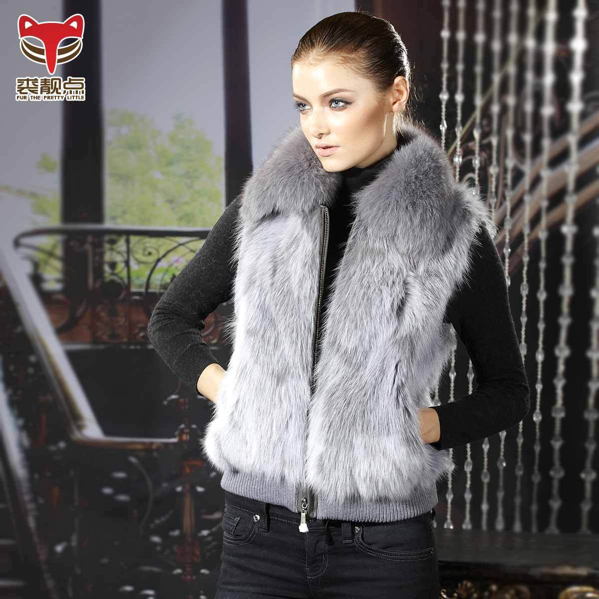 2012 winter fox fur fur vest fur vest