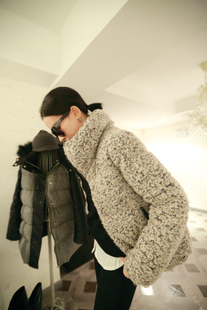 2012 winter jumper 90 velvet bread down coat female