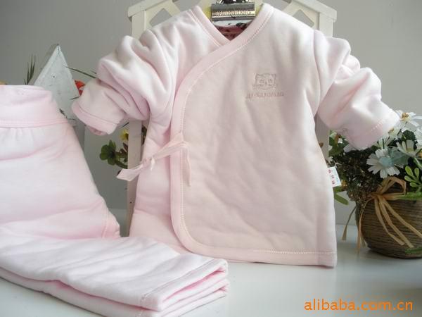 2012 winter small wear pant antarctic cotton child underwear set to open file 100% cotton thermal