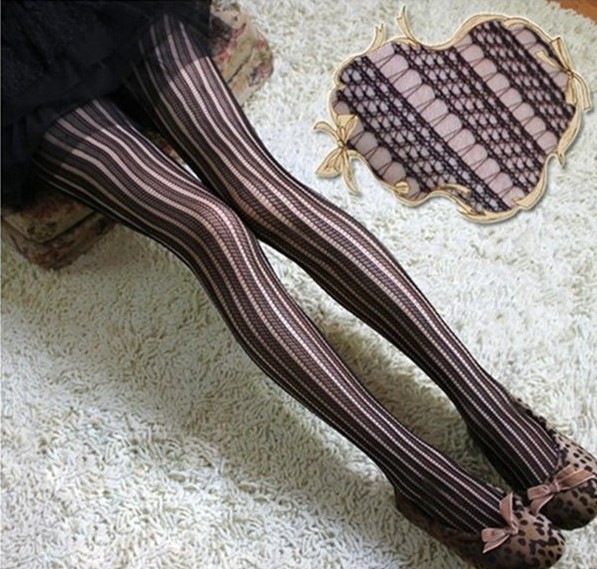 2012 woman East Knitting 2pc/lot free shipping  Fashion Socks Jacquard woman  Sexy Mesh Stockings Vintage Pantyhose Hot Sale