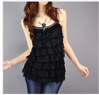 2012 Women Lady Chiffon Braces Skirt Slip Dress Gallus  sleeveless Garment Apparel Drop shipping Spport