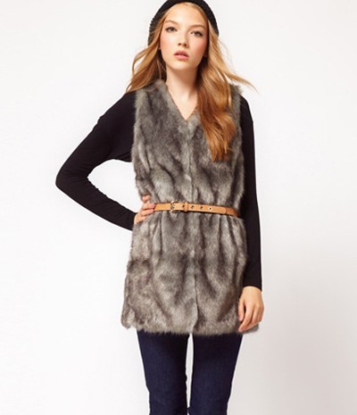 2012 women's autumn and winter fashion vest vest outerwear wool vest women's gentlewomen