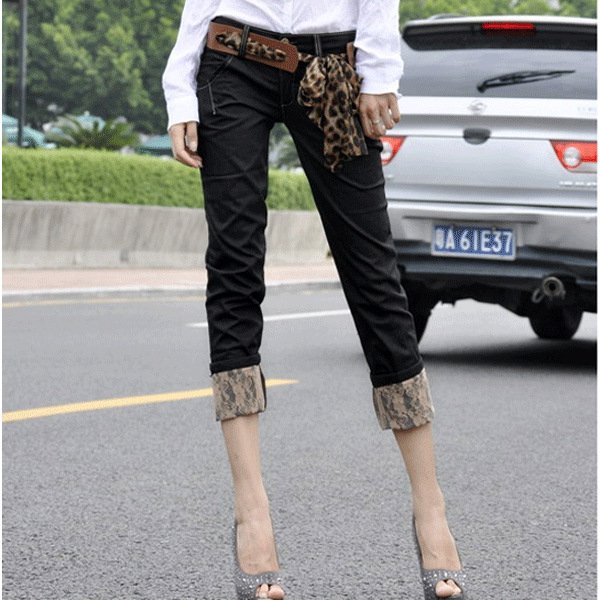 2012 women's autumn new arrival fashion jeans skinny pants pencil pants female trousers