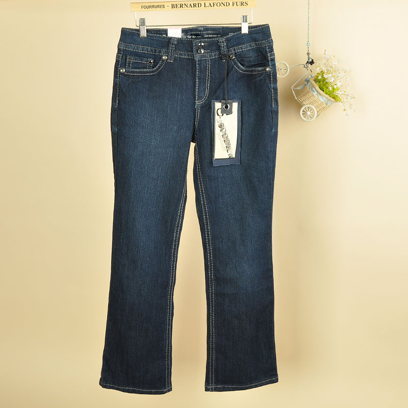 2012 women's bell-bottom trousers jeans plus size 3a918k (WC001)