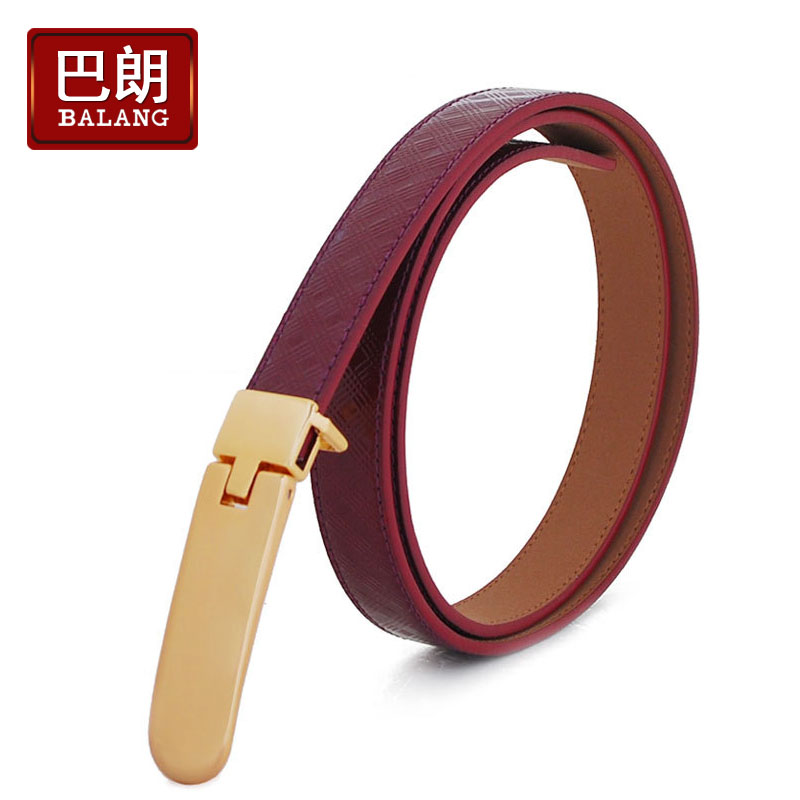 2012 women's belt casual all-match women's genuine leather strap