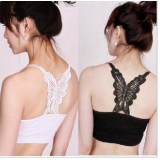 2012 women's d420b all-match modal butterfly tube top basic spaghetti strap paragraph tube top tube top