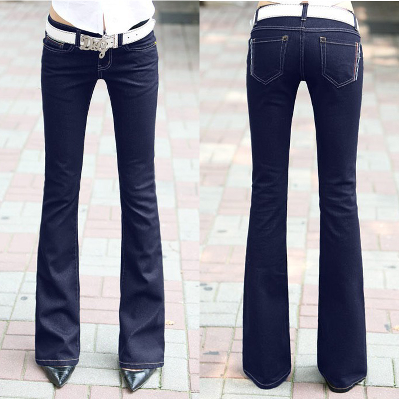 2012 women's fashion slim casual women's butt-lifting low-waist jeans female long