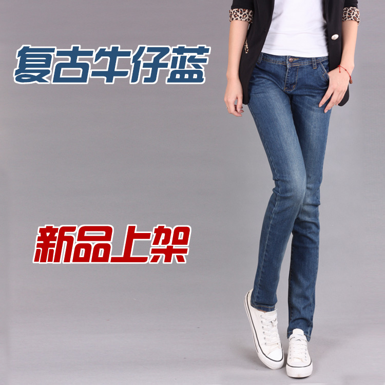 2012 women's jeans pencil pants skinny pants boot cut jeans butt-lifting slim 1373 NCMPGNN