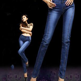 2012 women's jeans tights slim skinny low-waist pants fashion pants jeans