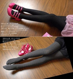 2012 women's jumpsuit socks autumn twisted socks legging stockings