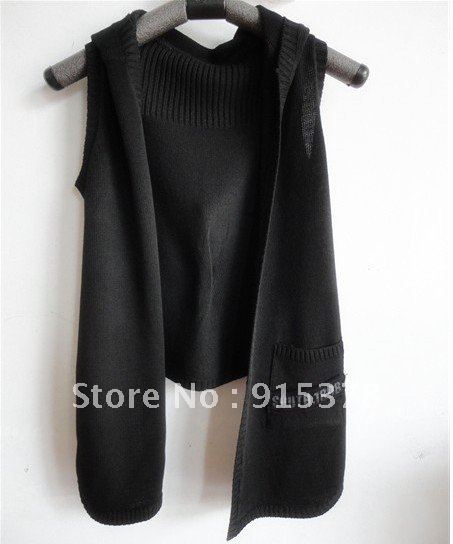 2012 WOMEN'S LOOSE VEST CLIP CARDIGAN+ FASHION CAPE SWEATER OUTERWEAR+ FREE SHIPPING (1PC) 1222