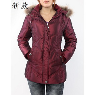 2012 women's medium-long down coat slim medium-long down coat