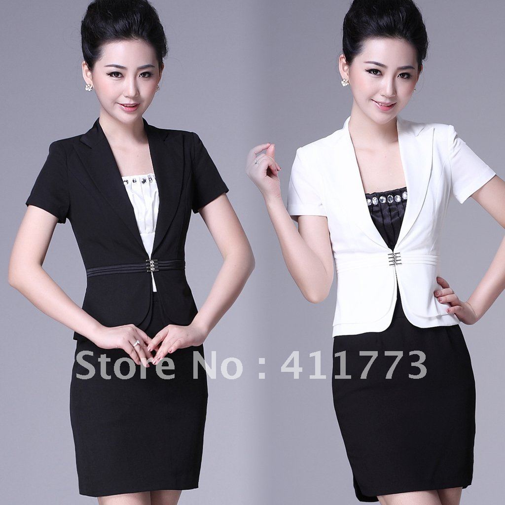 2012 women's sex tooling suit short-sleeve set dresses set