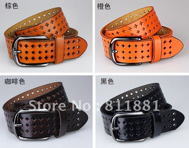 2012 women's strap belt female genuine leather cowhide belt women's belt