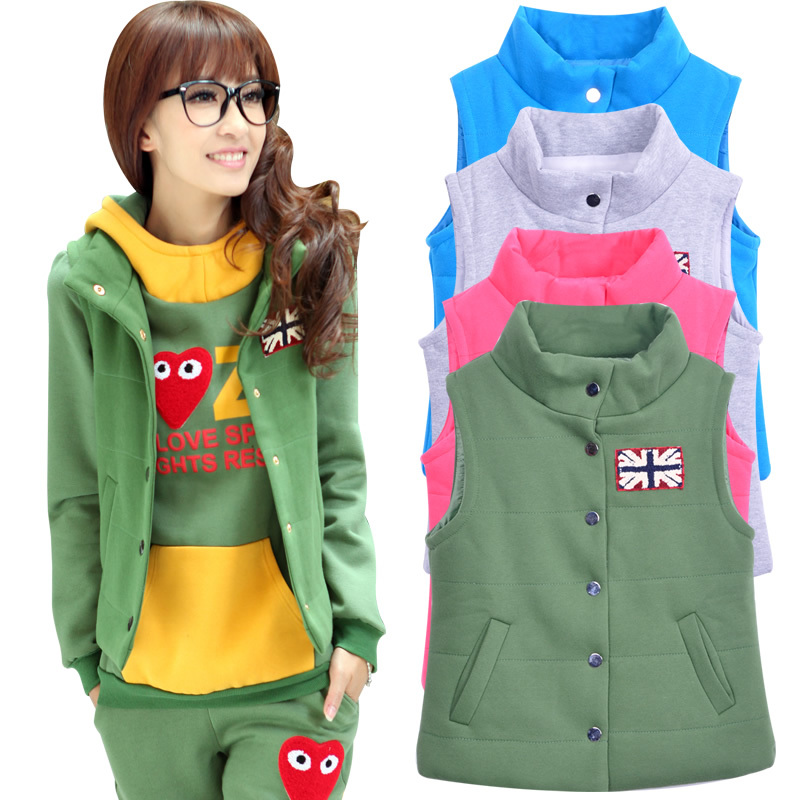 2012 women's thermal outerwear wincey vest