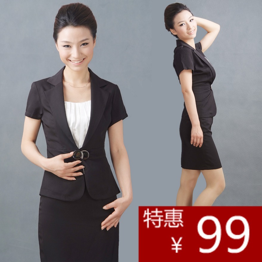 2012 work wear women's set ol fashion gentlewomen skirt summer work wear summer formal 923