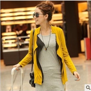 2012 xb18 fashion elegant type o-neck cardigan all-match coat female