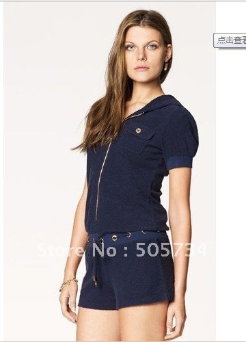 2012 year new summer jumpsuit for lady , good qaulity and fashion style casual women suits(  MIN order : 1 pcs)