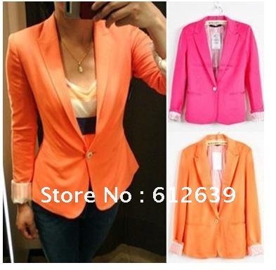 2012 Z new hot  arrival fashion suit  , made of cotton & spandex with lining, Vogue, refresh,  blazer