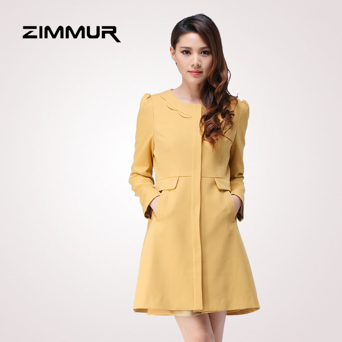 2012 zimmur trench elegant ladies female outerwear z12qfy024y0