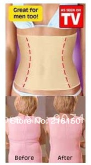 2012new arriodl100pcs/lot Invisible Tummy Trimmer Slimming Belt Body Trimmer As Seen On TV Waist Slender Belt