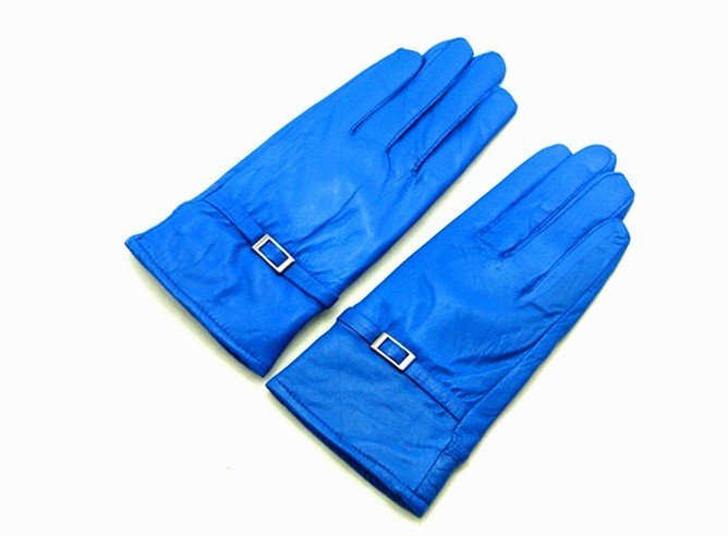 2013 Autumn and winter leisure female sheepskin genuine leather gloves/Thickening thermal gloves/Three colors GL1025